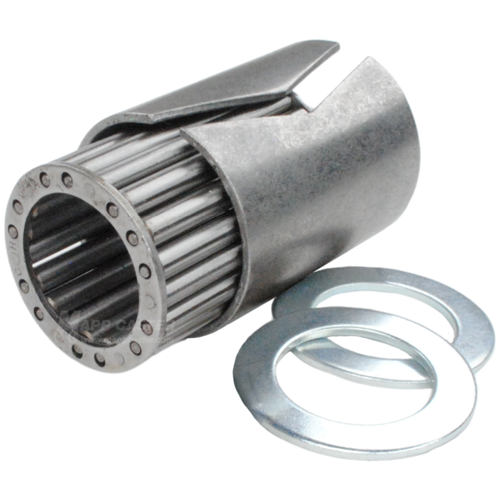 1-1/4" ID High Temp Roller Bearing Kit (No Spanner Bushing) for 2-1/2" Wide Wheels Part # LBL2-1/2-1-1/4-HT