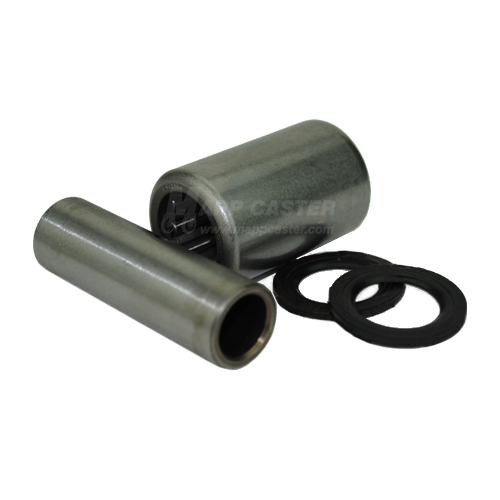 1/2" I.D. Heavy Duty Roller Bearing Kit (Short) for 2" Wide Wheels - Part # LBDC-1/2-SHORT HD