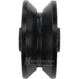 3" x 1-1/4" Cast Iron V-Groove Wheel - Part # LVG314