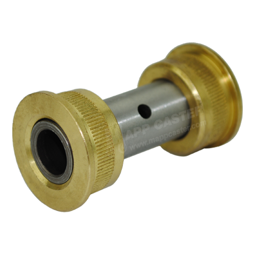 1/2" ID High Temp Flanged Brass Bushings for 1-1/2" Wheels - 500˚F