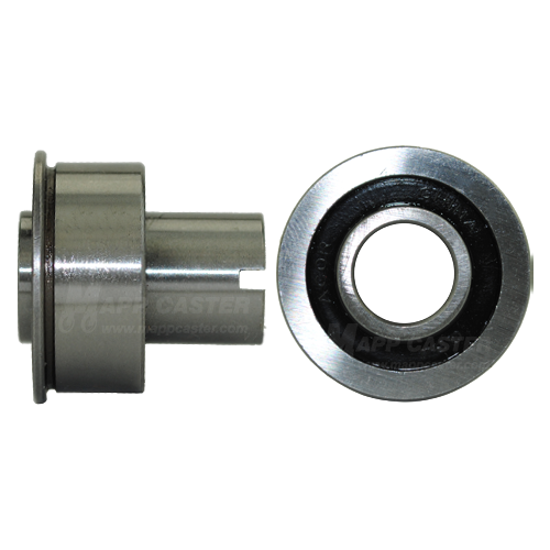 1/2" ID Maintenance Free Ball Bearings for 2" Wide Wheels (Set of 2)