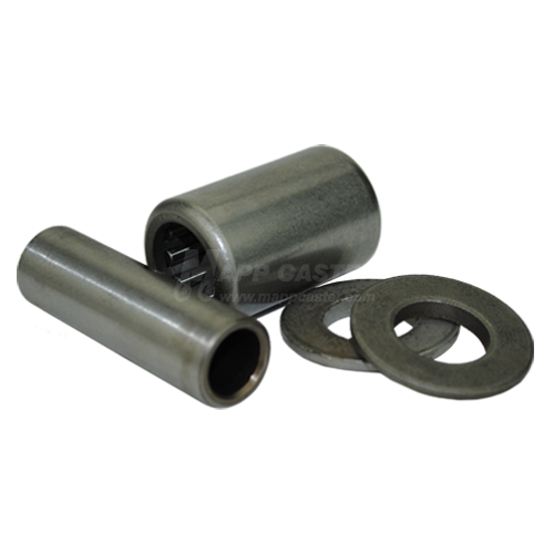 1/2" I.D. High Temp Heavy Duty Roller Bearing Kit for 2" Wide Wheels - 600˚F