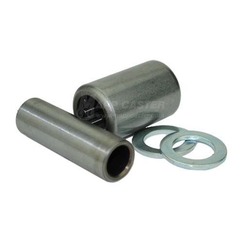 1/2" I.D. High Temp Heavy Duty Roller Bearing Kit (Short) for 2" Wide Wheels - 600˚F