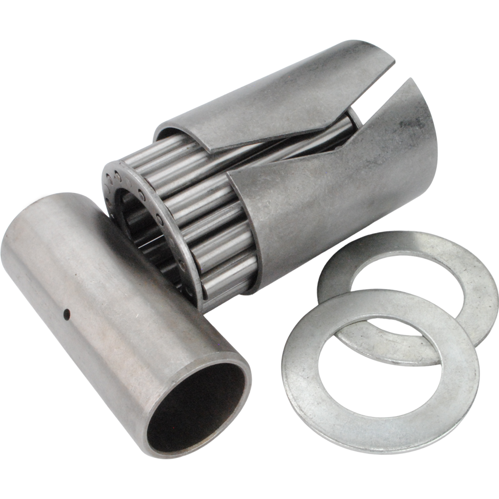 1-1/4" I.D. X 2-7/16" O.D. High Temp Roller Bearing Kit w/ Spanner for 3" Wide Caster Wheels - 600˚F
