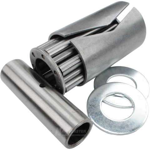 3/4" I.D. x 1-15/16" O.D. High Temp Roller Bearing Kit w/ Spanner for 3" Wide Caster Wheels - 600˚F