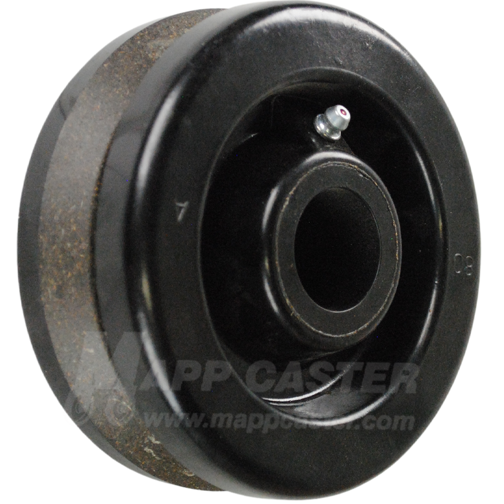 5" x 2" Phenolic V-Groove Wheel - 750 Lbs Capacity