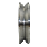 100mm x 24mm (3.93"x .94") Solid Steel V-Groove Wheel - 660 Lbs Capacity Part # EDSPK 100K
