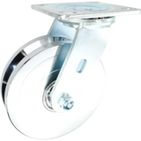 146FVG620S 6" x 1-3/4" Forged Steel V-Groove Wheel Swivel Caster - 1250 Lbs Capacity