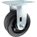 5" x 2" Phenolic V-Groove Wheel Rigid Caster - 750 Lbs Capacity