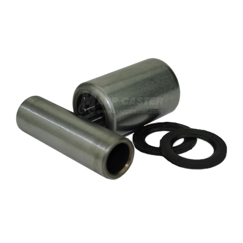 1/2" I.D. Heavy Duty Roller Bearing Kit (Short) for 2" Wide Wheels - Part # LBDC-1/2-SHORT HD