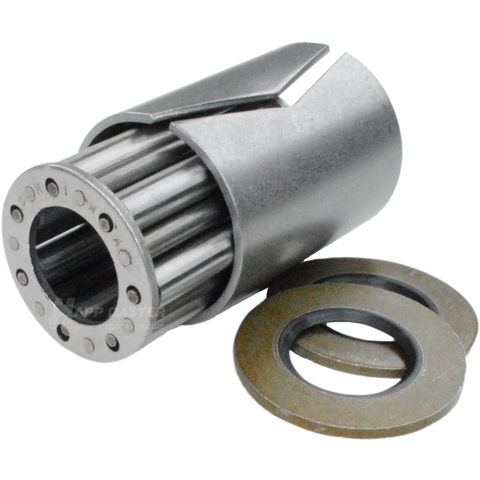 1" ID Roller Bearing Kit (No Spanner Bushing) for 2-1/2" Wide Wheels Part # LBL2-1/2-1