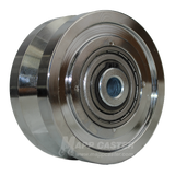 4" x 1-3/4" V-Groove Solid Steel Wheel - Part # PAH108