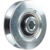 50mm x 12mm (1.97" x .47") Steel V-Groove Wheel - 154 Lbs Capacity Part # H300V-50