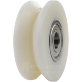 50mm x 18mm (1.96" x .7") Nylon V-Groove Wheel Part # EDSPKGPO 50K