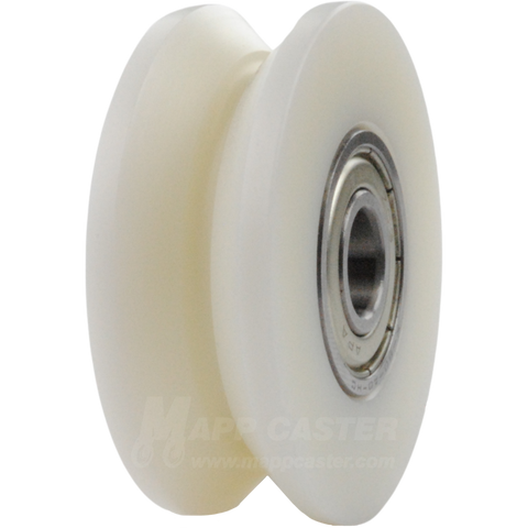 50mm x 18mm (1.96" x .7") Nylon V-Groove Wheel Part # EDSPKGPO 50K