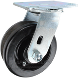 5" x 2" Phenolic V-Groove Wheel Swivel Caster - 750 Lbs Capacity 146LPV520S