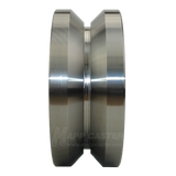 5" x 2" (125mm x 50mm) V-Groove Solid Steel Wheel - Part # EDSPK 125K Front