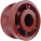 6" x 3" Ductile Steel V-Groove Wheel - 5,000 Lbs Capacity Part # LDVG630