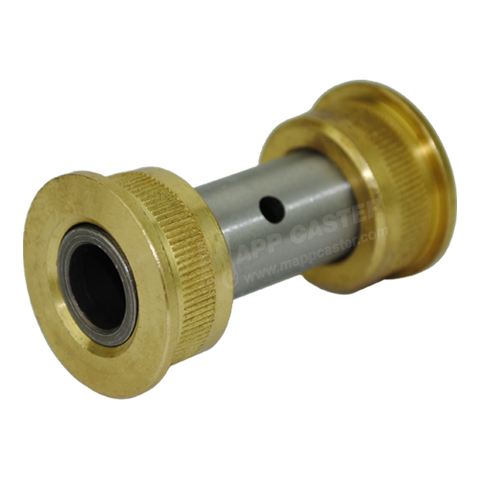 1/2" ID High Temp Flanged Brass Bushings for 1-1/2" Wheels - 500˚F