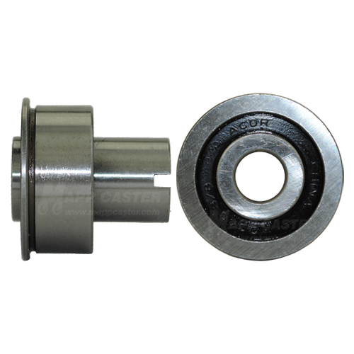 3/8" Maintenance Free Ball Bearings for 2" Wide Wheels - 180˚F
