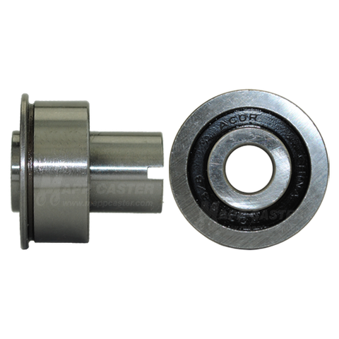 3/8" Maintenance Free Ball Bearings for 2" Wide Wheels - 180˚F