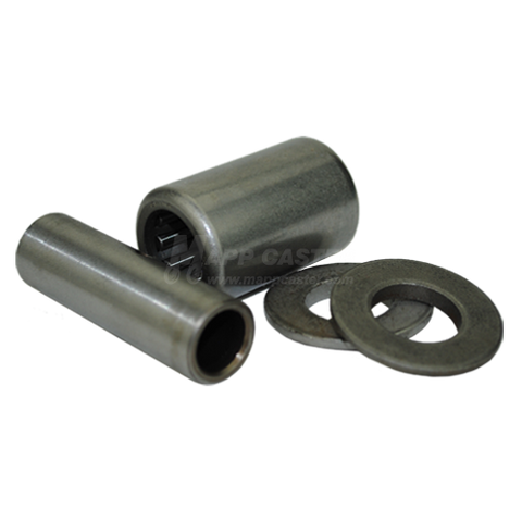 1/2" I.D. High Temp Heavy Duty Roller Bearing Kit for 2" Wide Wheels - 600˚F