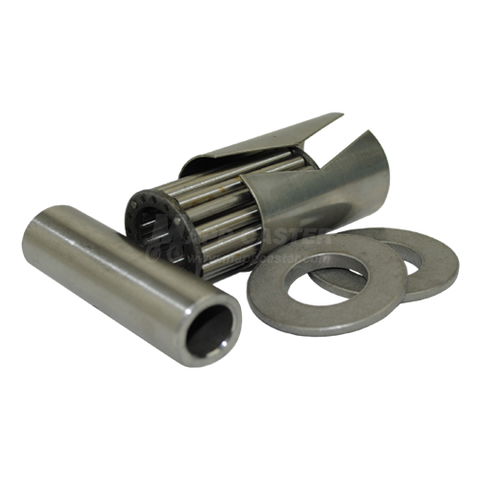 1/2" ID High Temp Stainless Steel Roller Bearing Kit for 2" Wide Wheels - 600˚F