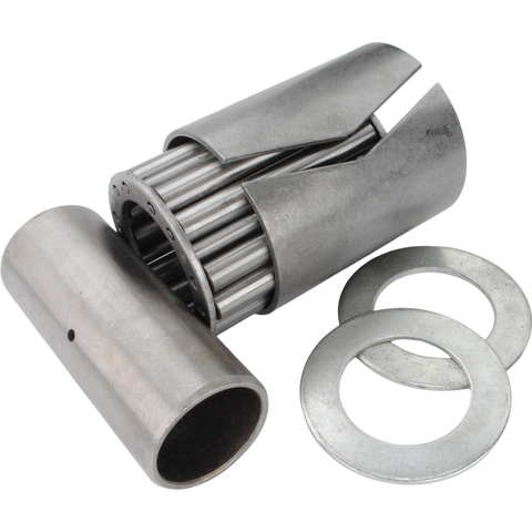 1-1/4" I.D. X 2-7/16" O.D. High Temp Roller Bearing Kit w/ Spanner for 3" Wide Caster Wheels - 600˚F