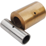 3/4" ID High Temp Tin Bronze Bushing with Spanner for 2-1/2" Wide Wheels - 1,300˚F