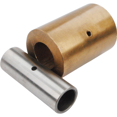 3/4" ID High Temp Tin Bronze Bushing with Spanner for 2-1/2" Wide Wheels - 1,300˚F
