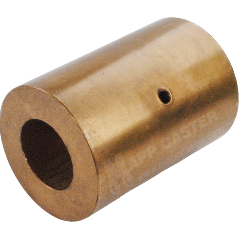1" ID High Temp Tin Bronze Bushing for 2-1/2" Wide Wheels - 1,300˚F