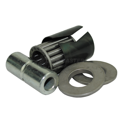 3/8" ID High Temp Roller Bearing Kit with Spanner for 1-1/2" Wide Wheels - 600˚F