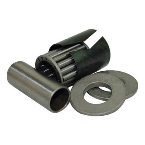5/8" ID High Temp Roller Bearing Kit with Spanner for 1-1/2" Wide Wheels - 600˚F