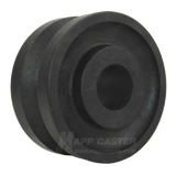 4" x 2" V-Groove Nylon Wheel - Part # LMV40JT