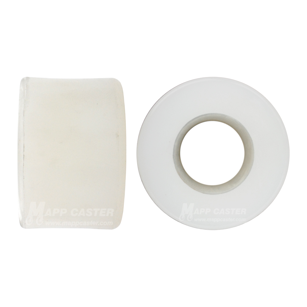 Set of Two 3" Wide Wheel Delrin Bearings with 1" I.D.