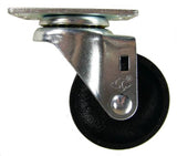 3" x 1-1/4" Cast Iron V-Groove Wheel Swivel Caster - 350 Lbs Capacity